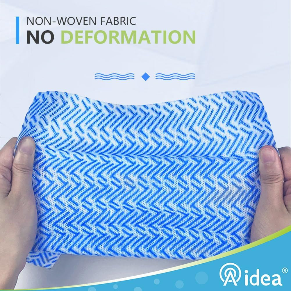 Cleaning Wipes, Multi-Purpose Towel Reusable Cleaning Cloths-80Ct(1 Pack), Domestic Wipes, Dish Cloths-(12''X24'')